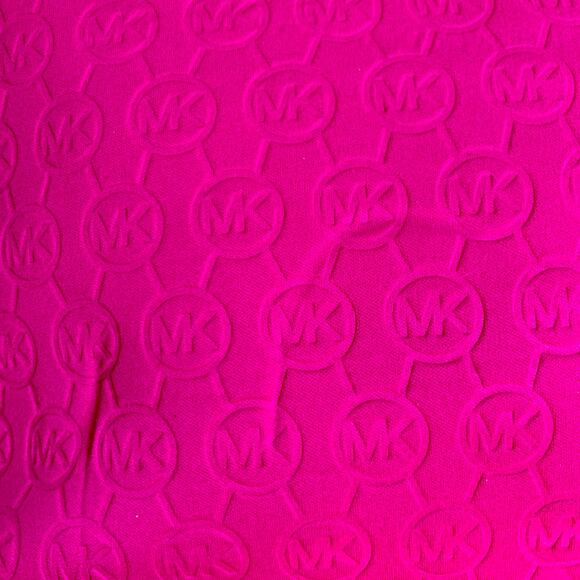 Michael Kors Hot Pink Jet Set Neoprene Tote Bag - Picture 8 of 9